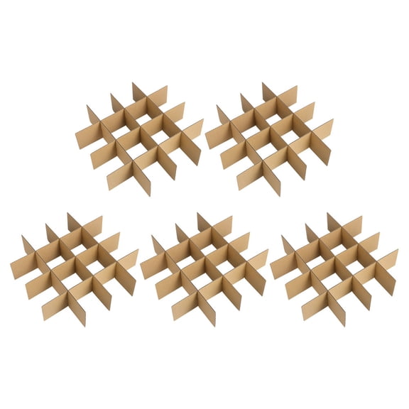 Pawsdot 5Pack Cardboard Packing Boxes for Moving Large Glassware with Collision Protection Consumers