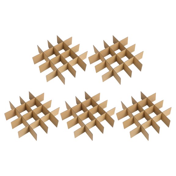 Pawsdot 5Pack Large Box Divider For Glassware Packing Supplies