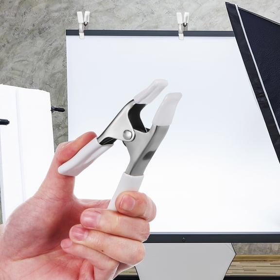 Pawsdot Plastic Clamps Sturdy Material Assorted Color for Photography Backdrops 5Pcs