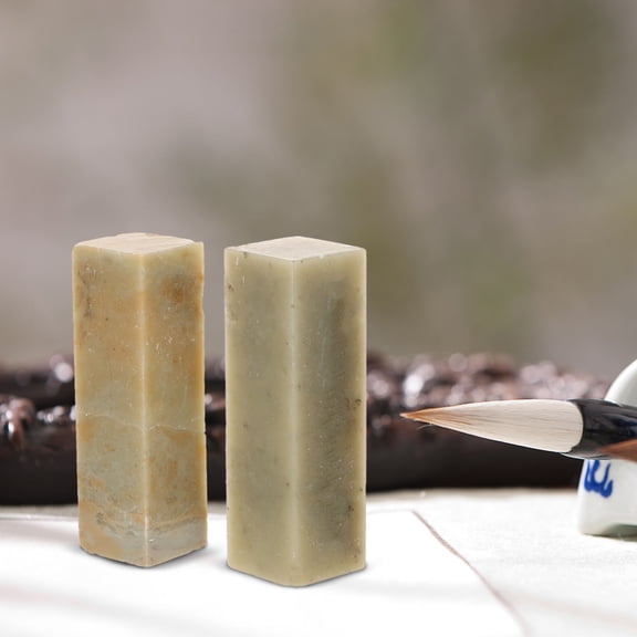 Pawsdot Comfort Grip Stone Seal Block for Carving and Engraving 5Pcs