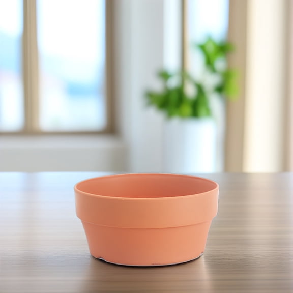 Pawsdot 5Set Decorative Terracotta Pots Orange Round Flower Pot for Friends Family Housewarming