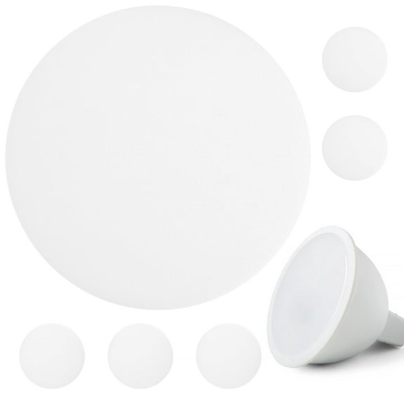 Pawsdot 6Pcs Light Diffuser Sheet White Lamp Cover for Home Pendant Lamps