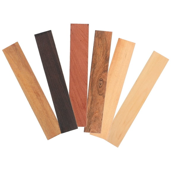 Pawsdot Wooden Planks for Diy Use Wood Rectangular Planks 6Pcs