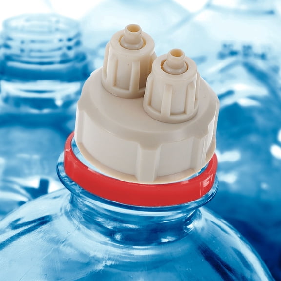 Pawsdot Quick Screw Plastic Caps Co2 Diffuser Grey ABS Material for Bottle Use