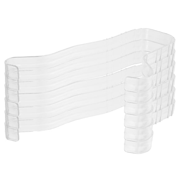 Pawsdot Shoe Shapers White Plastic Shoe Display and Storage Inserts 6Pcs