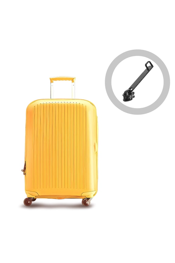 6Pcs Zipper Slider Replacement Kit for Luggage Black Metal Pull Tabs Easy Install