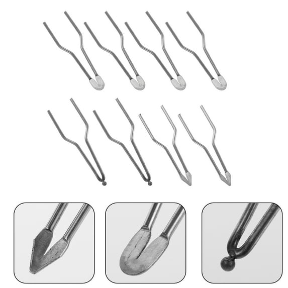 Pawsdot Compact Heating Wire Tips for Detailed Wood Burning Designs 8Pcs