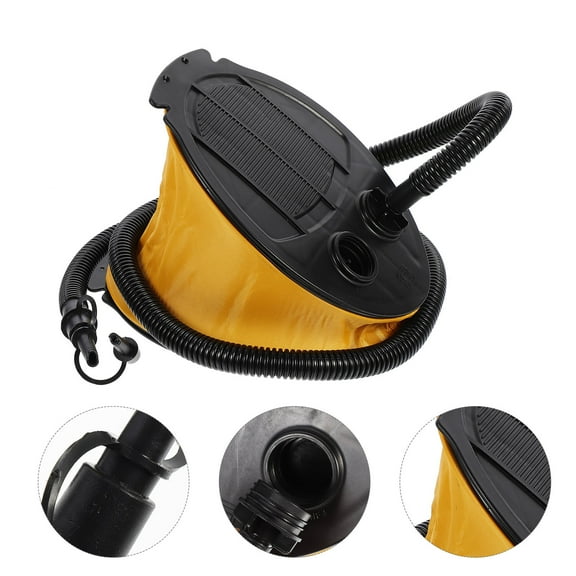 Pawsdot Foot Pump for Mattress Inflating with Bellows Design Includes 3 Adapters Easy Use