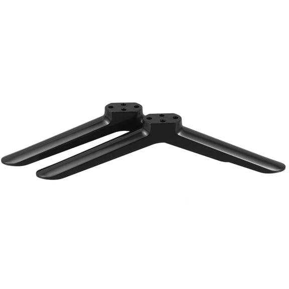 Pawsdot 2Pcs Black TV Riser Stand Universal Stable Flat Screen TV Base for Home