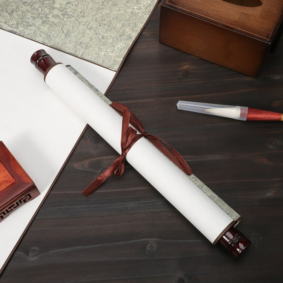 Pawsdot Traditional Multi Color Chinese Calligraphy Scroll with Strong Material for Artistic Display