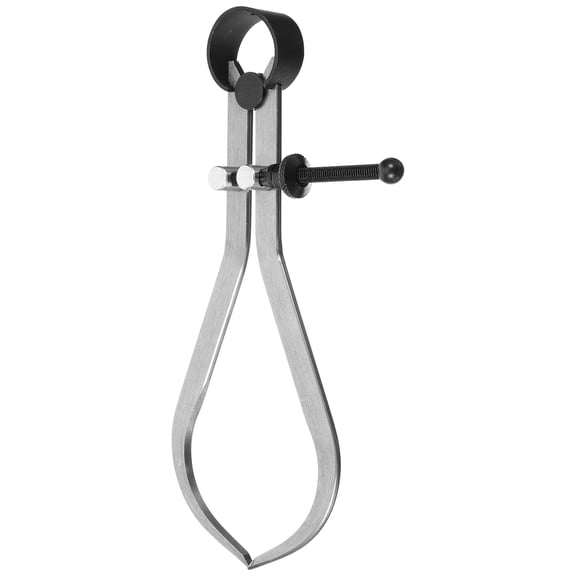 Pawsdot Diameter Measuring Tool Caliper Silver Carbon Steel 1Set