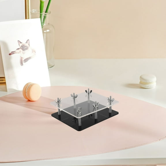 Pawsdot Card Presser Black Home Use for Trading Card Repair and Flattening