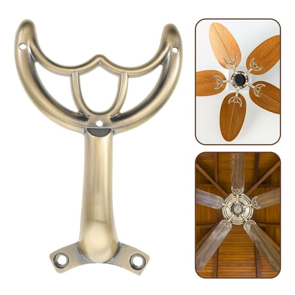 Pawsdot Ceiling Fan Accessories Ceiling Fan Blade Arm Zinc Alloy Coffee 1 Set