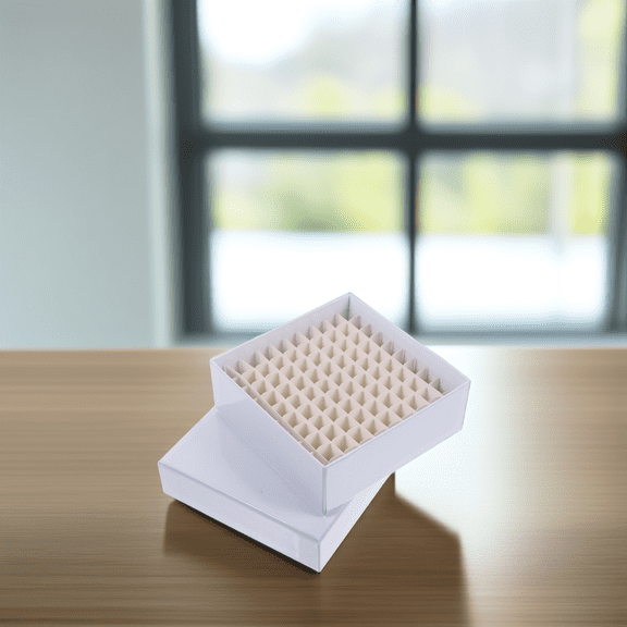 Pawsdot White Paper Centrifuge Tube Container for Efficient Lab Storage