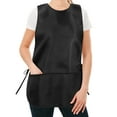 thumbnail image 1 of Pawsdot Comfortable Black Polyester Hair Stylist Apron with Pockets for Barber and Hairdressing, 1 of 8