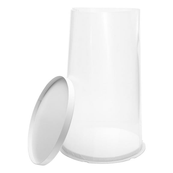 Pawsdot Toy Storage Bins White Cotton Fabric Practical Design for Living Room 1Pack