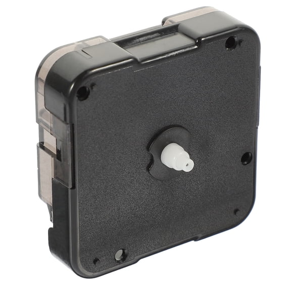 Pawsdot Quartz Clock Mechanism Replacement Black Plastic Silent Sweep Movement for Wall Clock Repair