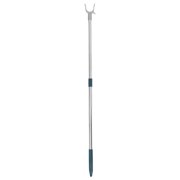 Pawsdot Dark Green Stainless Steel Clothes Drying Pole for Home with Plastic Hook