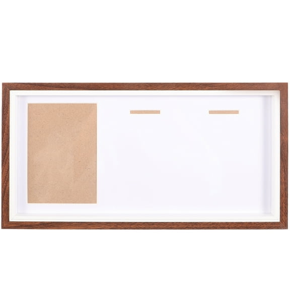 Pawsdot Modern Black Medal Display Frame for Marathon Achievement Storage