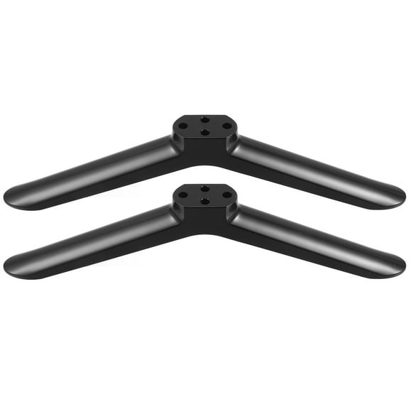 Pawsdot 2Pcs Black TV Riser Stand Universal Mount for Flat Screen Tvs Home Use