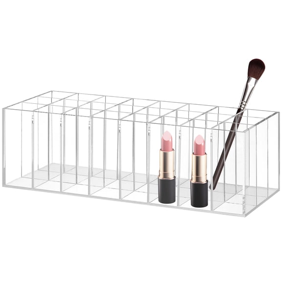 Pawsdot Transparent Acrylic Makeup Storage Organizer with Multiple Compartments