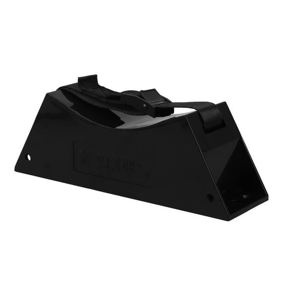 Pawsdot Black Gas Cylinder Holder, Wall Mount, Durable PP and Polyester, Secure and Convenient