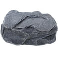 thumbnail image 1 of Pawsdot Outdoor Garden Storage Box Resin Stone Shape Key Holder with Hidden Compartment in Grey, 1 of 1