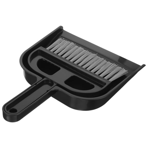Pawsdot Small Cleaning Brush for Dining Table Sofa and Car Accessories Black