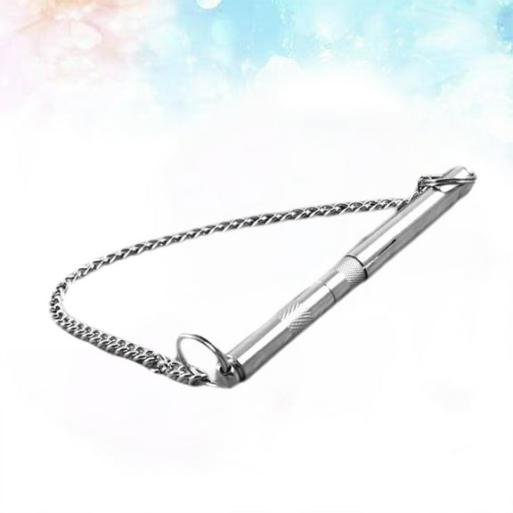 Pawsdot Dog Behavior Whistle Dog Whistle Silver 1Set for Aggressive Strays Control