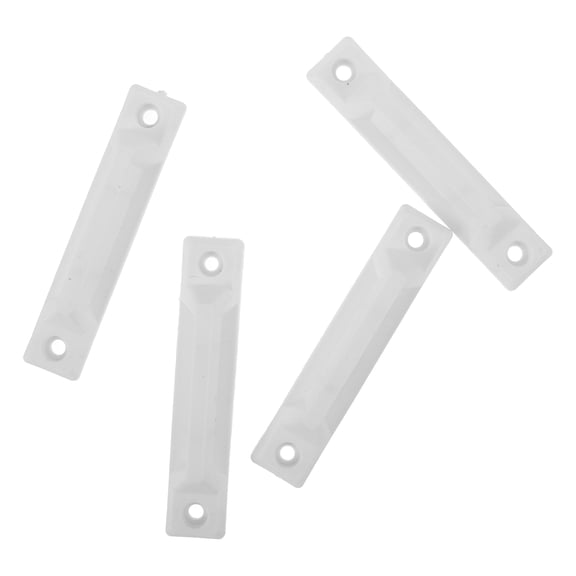 Pawsdot 4Pcs White Sliding Door Handles with Minimalist Design for Window Replacement