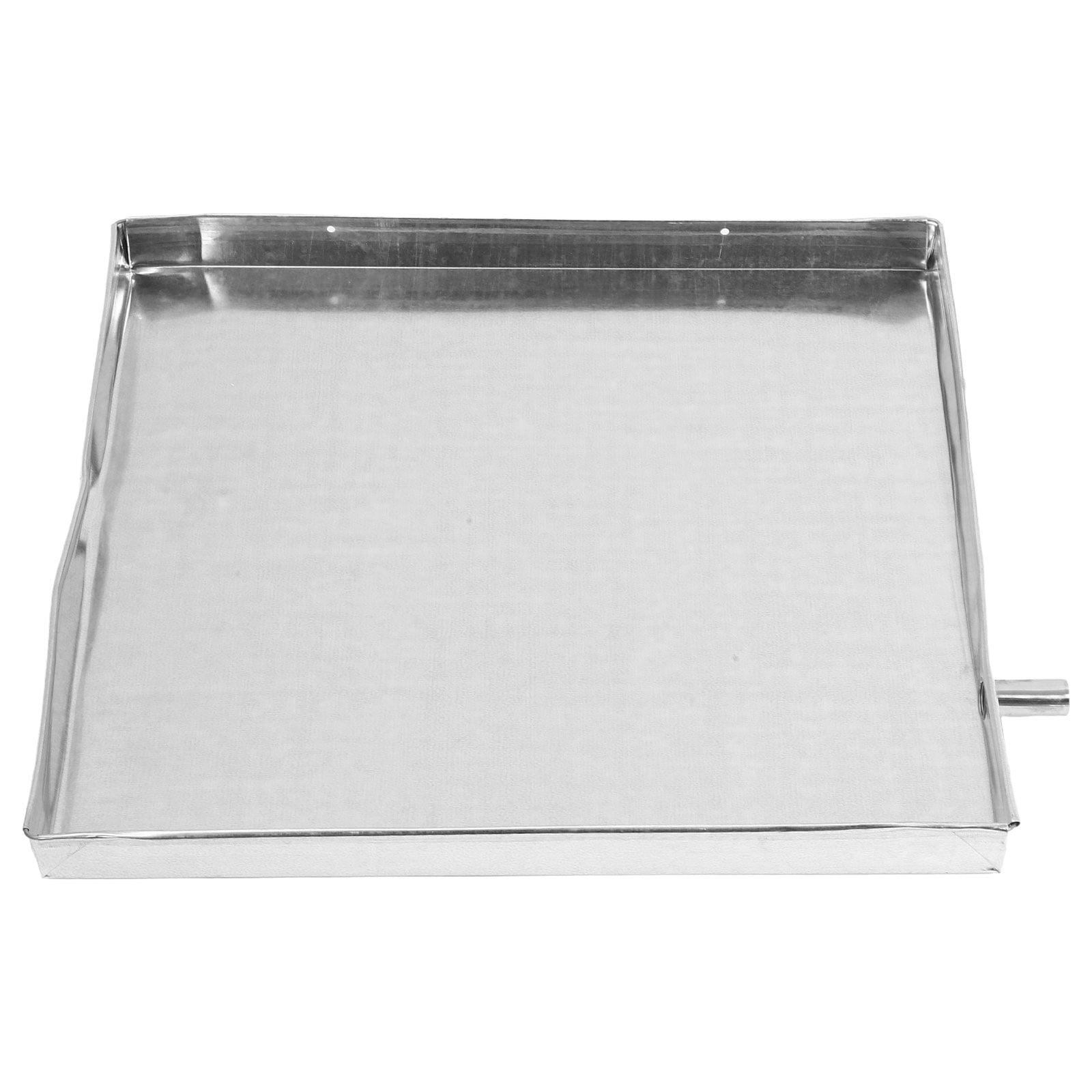 Pawsdot Air Conditioner Drip Pan Plated Silver Iron for Storage Leak Prevention