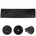 thumbnail image 1 of Pawsdot Anti-Slip Plastic Curb Ramp for Cars Driveways Black Pet Use, 1 of 8