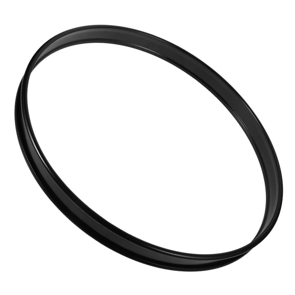 Pawsdot Bass Drum Hoop Protector Black Metal Drum Hoops for Percussion Instruments
