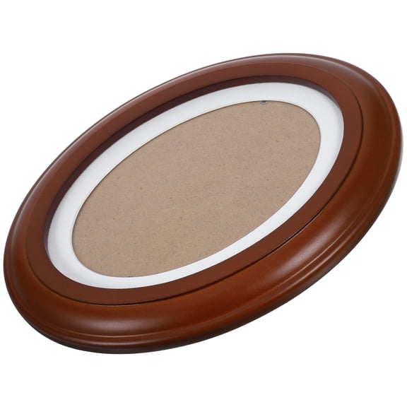 Pawsdot Oval Picture Frame Wall Hanging Vintage Wood 1 Pcs