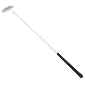 Pawsdot Aluminium Alloy Right Hand Putter Plated Silver Push Rod Golf Club with Fine Workmanship
