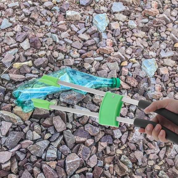 Pawsdot Sturdy Aluminum Trash Picker, Multi-Color, Outdoor Garbage Grabber Tool