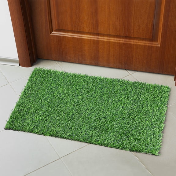 Pawsdot Artificial Grass Door Mat Green Turf Rug for Outdoor Front Door Entryway Home Use