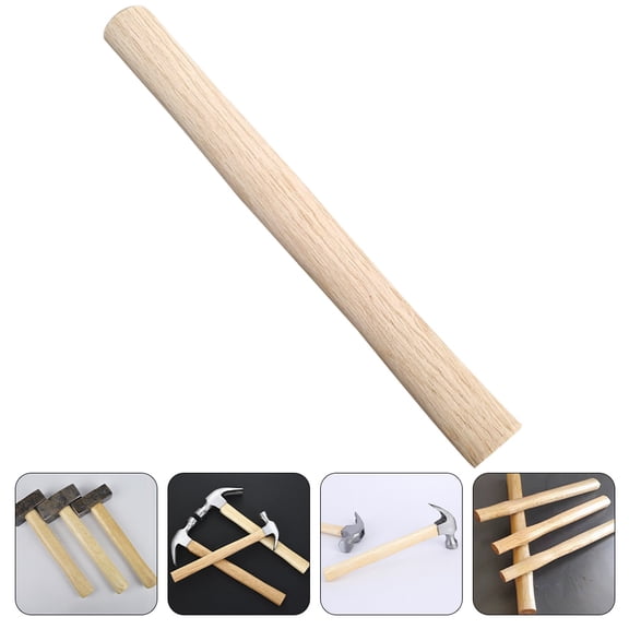 Pawsdot Wood Hammer Handle Replacement Light Yellow for Easy Installation