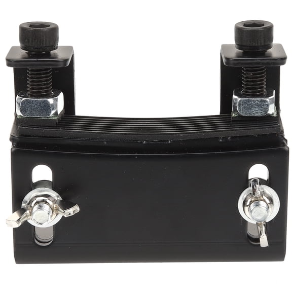 Pawsdot Metal Bass Drum Riser Adjustable Platform Black for Enhanced Comfort
