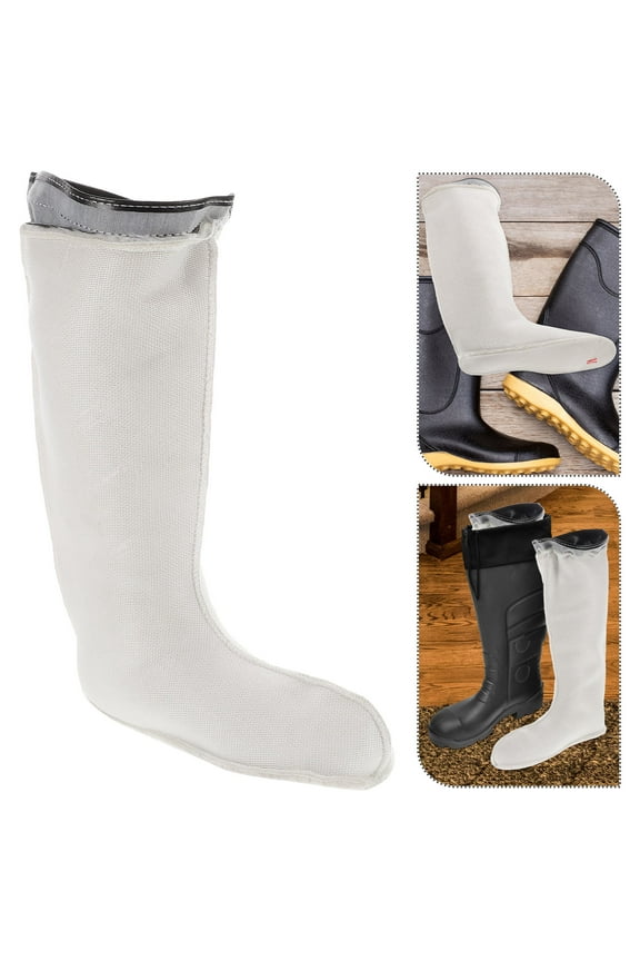 Cozy Plush Boot Warmers with High Shaft Design for Cold and Wet Conditions