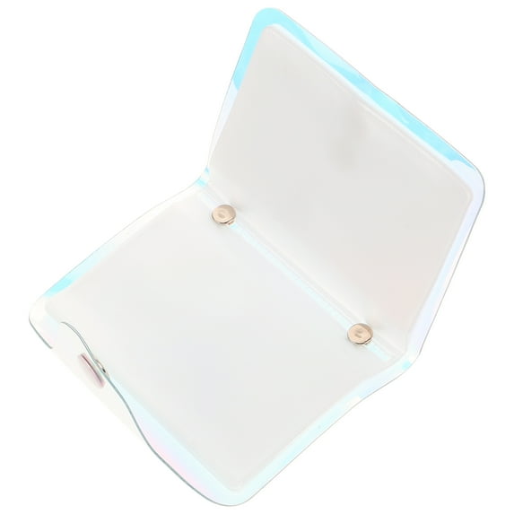 Pawsdot Holographic Card Wallet PVC 1Pcs Stylish for Girls