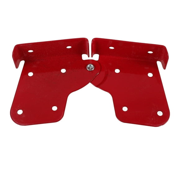 Pawsdot Red Aluminum Reinforced Ladder Hinge Replacement Kit Lightweight Folding Ladder Attachment for Door