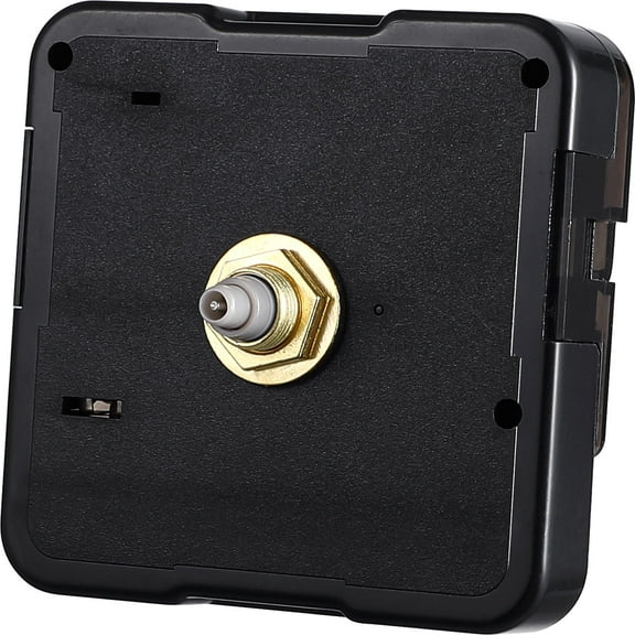Pawsdot Quartz Clock Movement Replacement Part Battery Operated Black ABS Plastic Mechanism