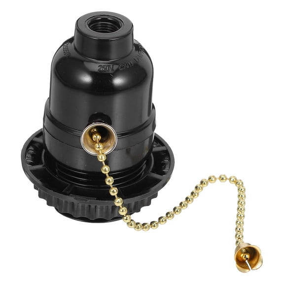 Pawsdot Durable Pull Chain Lamp Base with E27 Socket for Easy Ceiling Light Installation