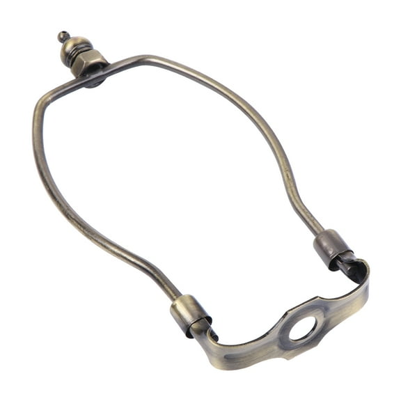 Pawsdot 1Pc Iron Lamp Bracket Golden Color for Home Use Lamp Frame Horn Lampshade Holder