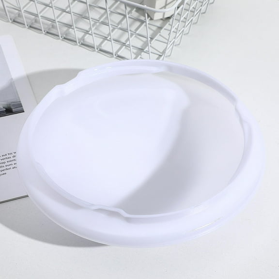 Pawsdot Modern White Ceiling Light Diffuser with Plastic Lampshade for Comfortable Home Lighting