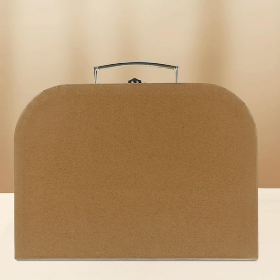 Pawsdot Multipurpose Light Brown Kraft Paper Box, Lightweight and Portable, Perfect for Storage