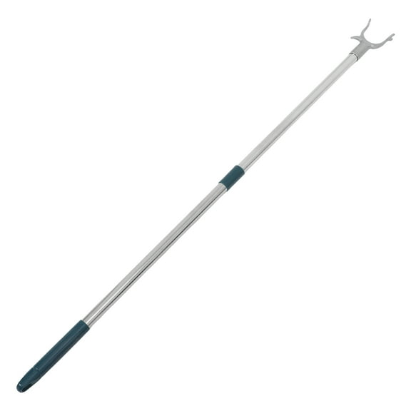 Pawsdot Home Use Dark Green Clothes Drying Pole Stainless Steel Clothesline Rod with Smooth Edges