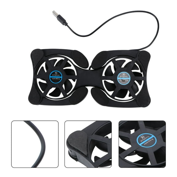 Pawsdot Laptop Cooling Pad for Computer Use with Foldable Design and USB Cooling Fans