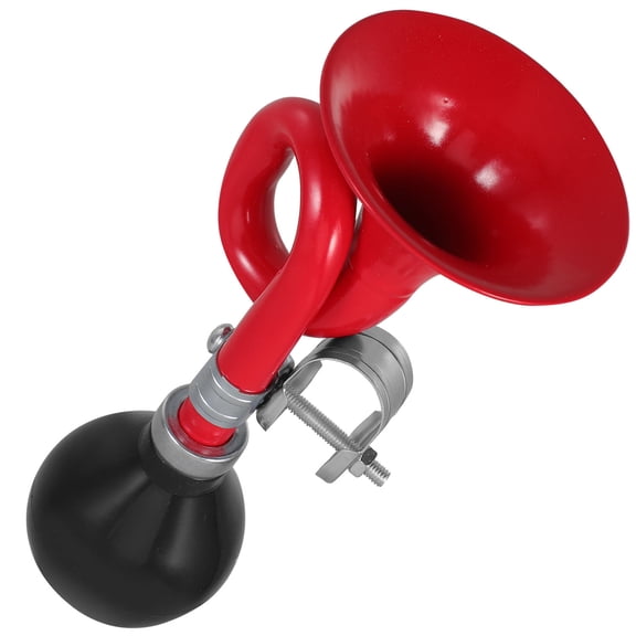Pawsdot Red Bike Horn - Crisp Sound, Lightweight Iron for Outdoor Cycling